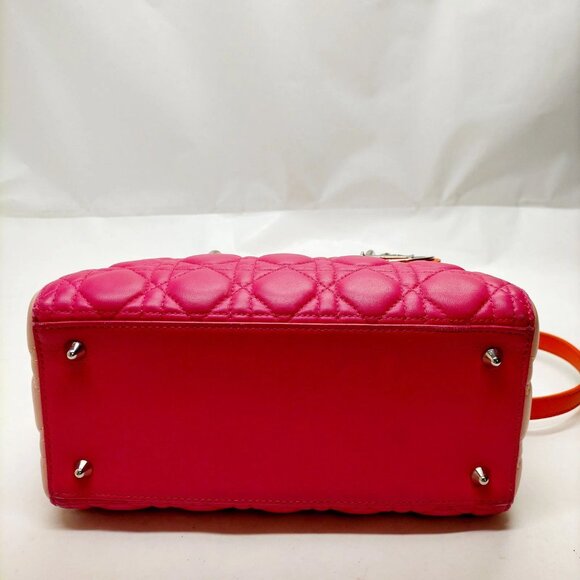 Christian Dior Hand Bag Pink Leather mon-1858-090825 - Picture 5 of 16